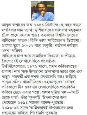 Doshti Uponyas Writer Cover