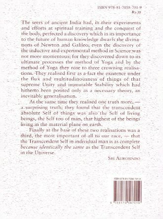 The Philosophy Of The Upanishads Back Cover